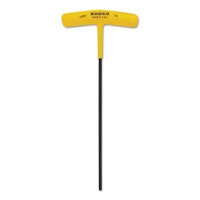 Bondhus® Hex T-Handle Keys, 1/8 in, 7.6 in Long, 13207