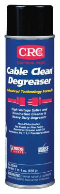 CRC Cable Clean Degreasers, 20 oz Aerosol Can, 02064