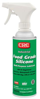 CRC Food Grade Silicone Lubricants, 16 oz Trigger Bottle, 03039