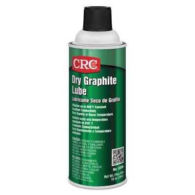 CRC Dry Graphite Lube, 10 oz, Aerosol Can, Black, 03094