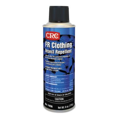 CRC FR Clothing Insect Repellents, 6 oz Aerosol Can, 12/case, 14036