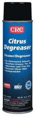 CRC Citrus Degreaser, 20 oz Aerosol Can, 14170