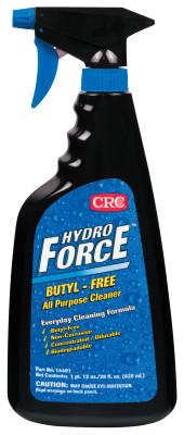 CRC HydroForce Butyl-Free All Purpose Cleaners, 30 oz Trigger Bottle, 14401