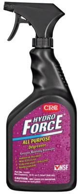 CRC HydroForce All Purpose Cleaner/Degreasers, 30 oz Trigger Spray Bottle, 14407