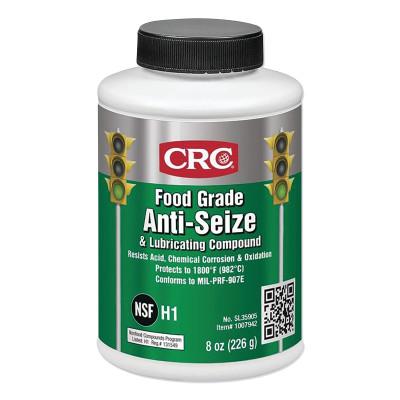CRC Food Grade Anti-Seize and Lubricating Compound, 1 lb Brush-Top Bottle, SL35905