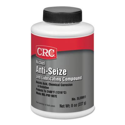CRC Nickel Anti-Seize Lubricating Compound, 8 oz Brush-Top Bottle, SL35911