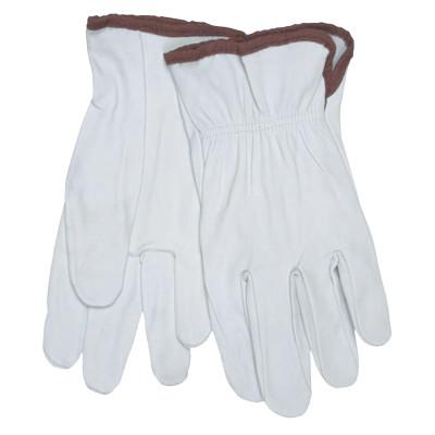 MCR Safety_Goatskin_Drivers_Gloves_Goatskin_Poly_Cotton_3X_Large_White_Black