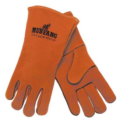 MCR Safety_Premium_Quality_Welder's_Gloves_Select_Side_Leather_X_Large_Russet
