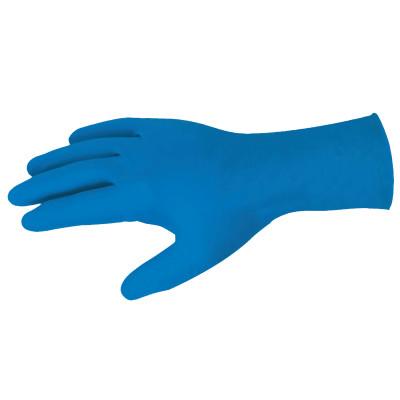 MCR Safety MedTech Exam Gloves, Medium, Blue, Latex, 11 mil, 5049M