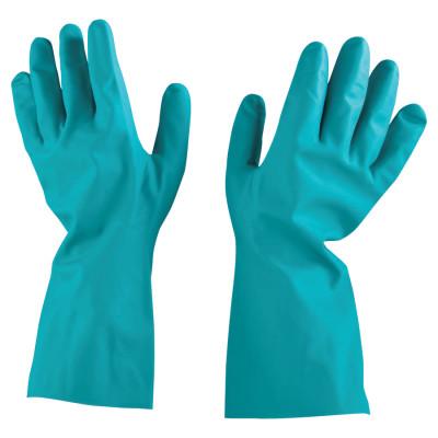 MCR Safety Unsupported Nitrile Gloves, Straight; Gauntlet Cuff, Unlined, Size 10, 11mil, 5310