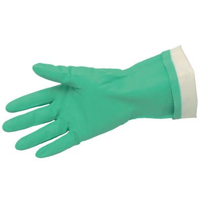 MCR Safety Unsupported Nitrile Gloves, Straight; Gauntlet Cuff, Flocked Lined, 3X-Large, 5321
