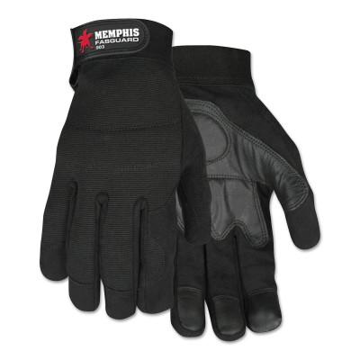 MCR Safety Fasguard Multi-Task Gloves, Black, Medium, 903M