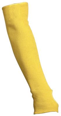 MCR Safety Cut Resistant Sleeves, Double Ply, 18 in Long, Yellow, 9378T