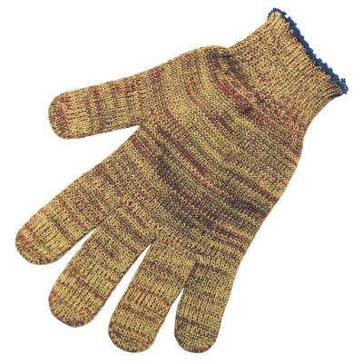 MCR Safety Knit Gloves, Large, Knit-Wrist, Heavy Weight, Multi, 9643LM