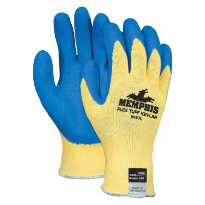 MCR Safety_Flex_Tuff_Latex_Dipped_Gloves_Large_Blue_White_Yellow