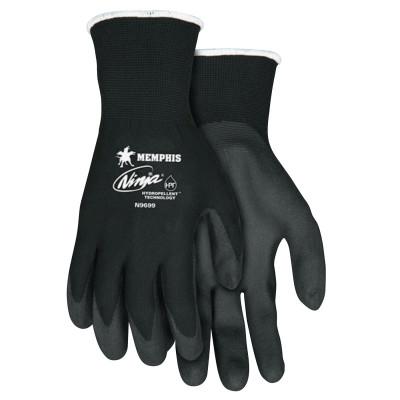 MCR Safety Ninja HPT Coated Gloves, Medium, Black, N9699M