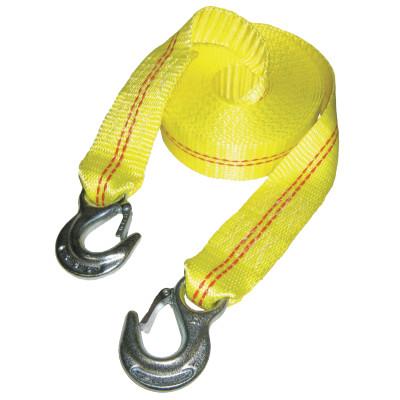 Keeper® Vehicle Recovery Straps, Steel Hooks, 2 in W, 25 ft L, 5,000 lb Capacity, 02825