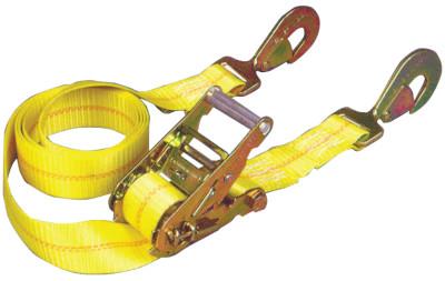 Keeper® Ratchet Tie-Down Straps, Twisted Snap Hooks, 2 in W, 10 ft L, 6,000 lb Capacity, 04110