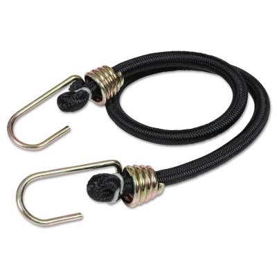 Keeper® Heavy-Duty Bungee Cords, Dichromate Hooks, 24 in L, 06180