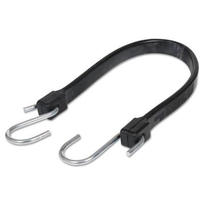 Keeper® Rubber Straps, Steel Hooks, 19 in L, 06219