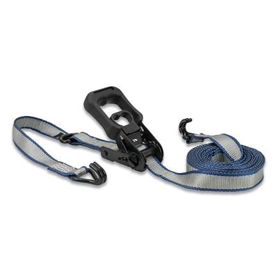 Keeper® Extreme Edge Ratchet Tie-Downs with Double J-Hooks, 1-1/4 in x 14 ft, 1000 lb, 47206