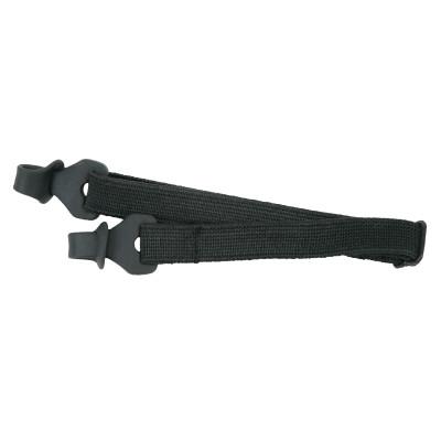 MCR Safety Elastic Spoggle Strap, 4 in, Black, 212