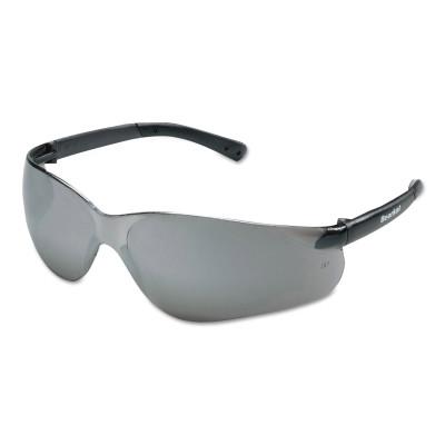 MCR Safety BearKat Magnifier Protective Eyewear, Silver Mirror Lens, Duramass, BK117
