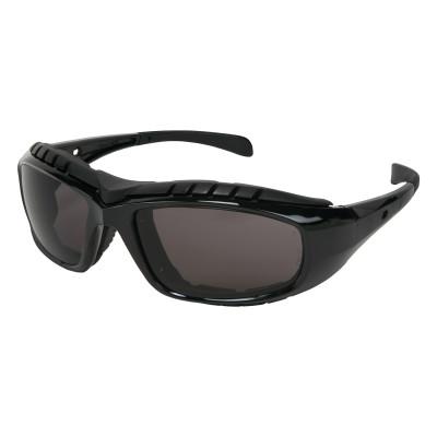 MCR Safety_Hornet_DX_Safety_Glasses_Gray_Lens_Duramass_Anti_Fog_Black_Frame