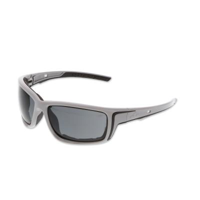 MCR Safety_Swagger®_SR5_Foam_Lined_Spoggle_Safety_Glasses_Gray_Lens_Polycarbonate_Anti_Fog_Glaicier_Gray_Frame