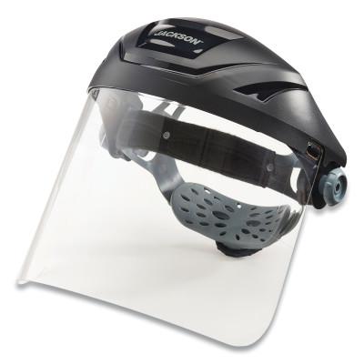 Jackson Safety F4XP Series Premium Crown and Headgear with Faceshield Kit, Used with Universal Style Pin Pattern, 14262