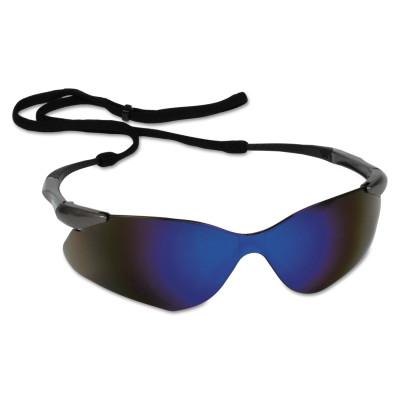 Kimberly-Clark Professional V30 Nemesis* VL Safety Eyewear, Blue Mirror Lens, Anti-Scratch, Gunmetal Frame, 20471