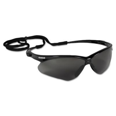 Kimberly-Clark Professional V30 Nemesis* Safety Eyewear, Smoke Lens, Anti-Fog, Anti-Scratch, Black Frame, 22475