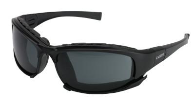 Kimberly-Clark Professional V50 Calico* Safety Eyewear, Smoke Lens, Anti-Fog, Anti-Scratch, Black Frame, 25675