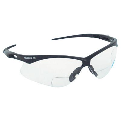 Kimberly-Clark Professional V60 Nemesis* RX Safety Eyewear, +1.5 Diopter Polycarb Anti-Scratch Lenses, Black, 28621