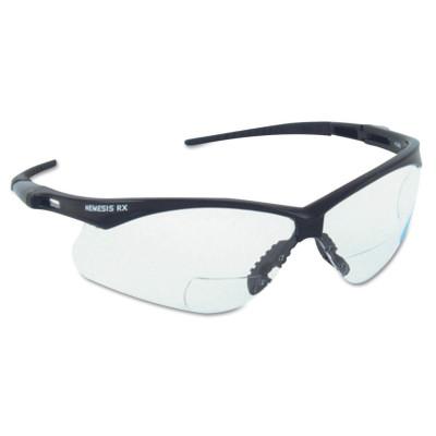 Kimberly-Clark Professional V60 Nemesis RX Safety Eyewear, +3.0 Diopter Polycarb Anti-Scratch Lenses, Black, 28630