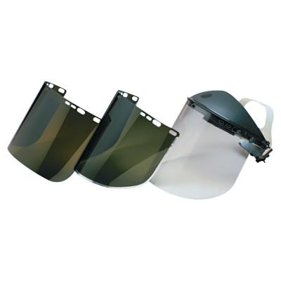 Jackson Safety F30 Acetate Face Shield, 34-41 Acetate, Green-Light, 15-1/2 in x 9 in, 29082