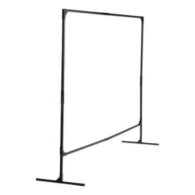 Jackson Safety Stur-D-Screen Frame, 6 ft X 6 ft, Steel, Black, 36336