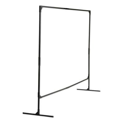 Jackson Safety Stur-D-Screen Frame, 6 ft X 8 ft, Steel, Black, 36338