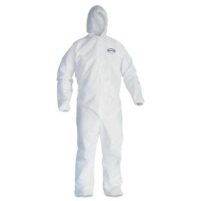 Kimberly-Clark Professional KLEENGUARD A30 Breathable Splash & Particle Protection Coveralls, 2XL, Hood/Boot, 46125