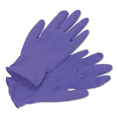 Kimberly-Clark Professional Purple Nitrile Exam Gloves, Beaded Cuff, Unlined, Medium, 55082