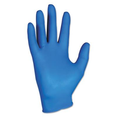 Kimberly-Clark Professional KLEENGUARD G10 Arctic Blue Nitrile Gloves, Textured Fingertips, 1.97mil, X-Large, 90099