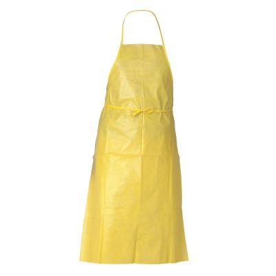 Kimberly-Clark Professional KleenGuard A70 Chemical Spray Protection Aprons, 44 in, Yellow, 97790