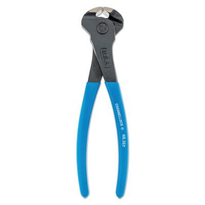Channellock?? Cutting Pliers-Nippers, 7 in, Polish, Plastic-Dipped Grip, 357-BULK