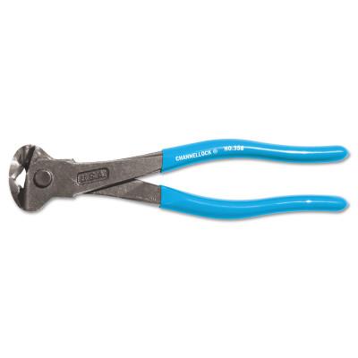 Channellock® Cutting Pliers-Nippers, 8 in, Polish, Plastic-Dipped Grip, 358-BULK
