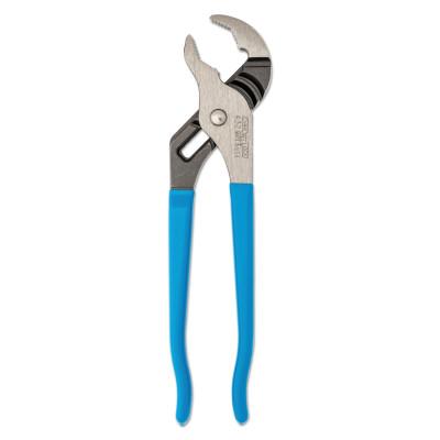 Channellock?? Tongue and Groove Pliers, 10 in, V-Jaws, 7 Adj., Clam Pack, 432-CLAM