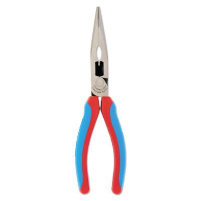 Channellock?? Coated Long Nose Pliers, Needle Nose, High Carbon Steel, 9 3/4 in, E318CB-BULK