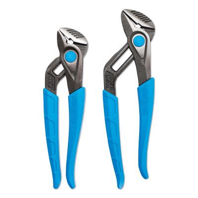 Channellock® Tongue and Groove Straight Jaw Plier Set, 4 Pc, 4.5 in L, 6.5 in L, 12 in L, 16.5 in L, GS-3