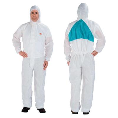 3M™ Disposable Protective Coverall 4520 Series, Teal/White, 4X-Large, 4520-BLK-4XL