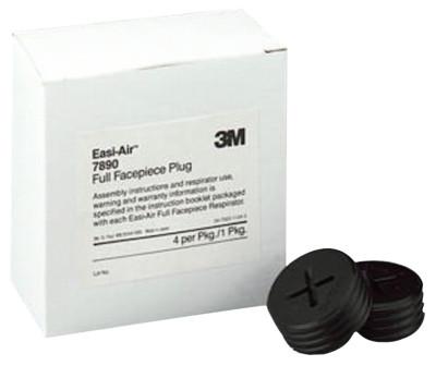 3M™ 7000 Series Facepiece Accessories, Full-Face Plug, Used With 7800S, 7890