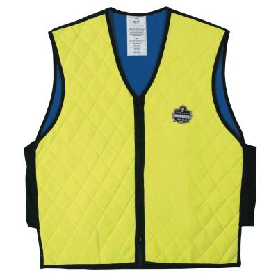 Ergodyne Chill-Its 6665 Evaporative Cooling Vest, 3X-Large, Lime, 12537